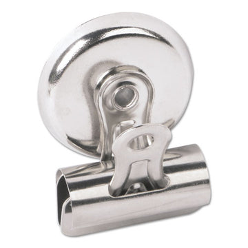 Universal® Bulldog Magnetic Clips, Small, Nickel-plated,18-pack freeshipping - TVN Wholesale
